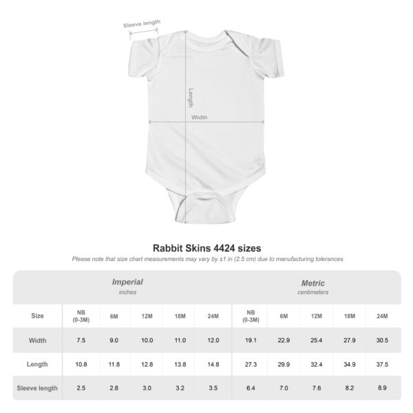 Smarter than Trump Infant Fine Jersey Bodysuit - Image 3