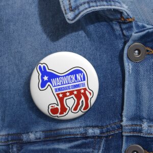 Warwick Democrats Basic Logo Button