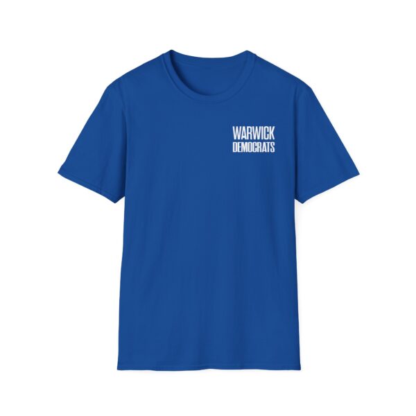 Warwick Democrats Official T-Shirt (Unisex) - Image 2