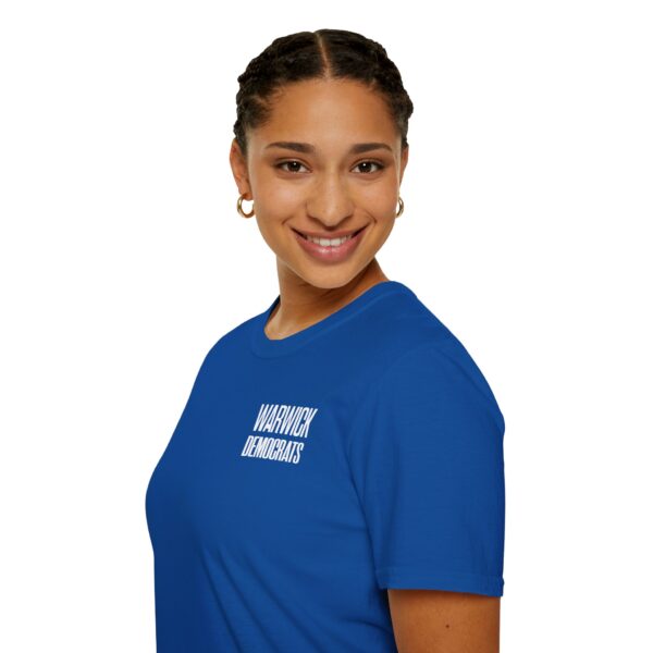 Warwick Democrats Official T-Shirt (Unisex) - Image 6