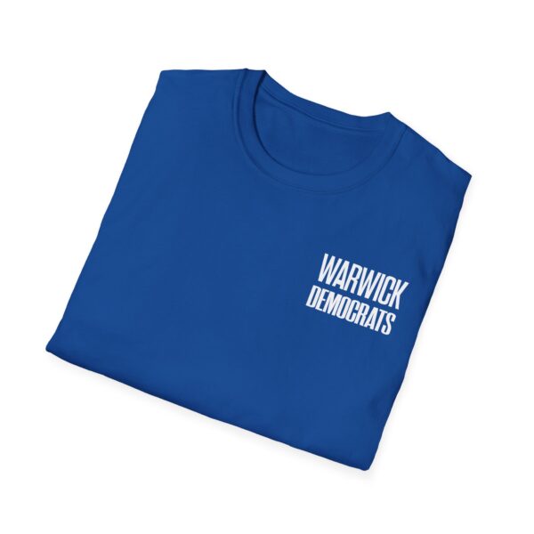 Warwick Democrats Official T-Shirt (Unisex) - Image 5
