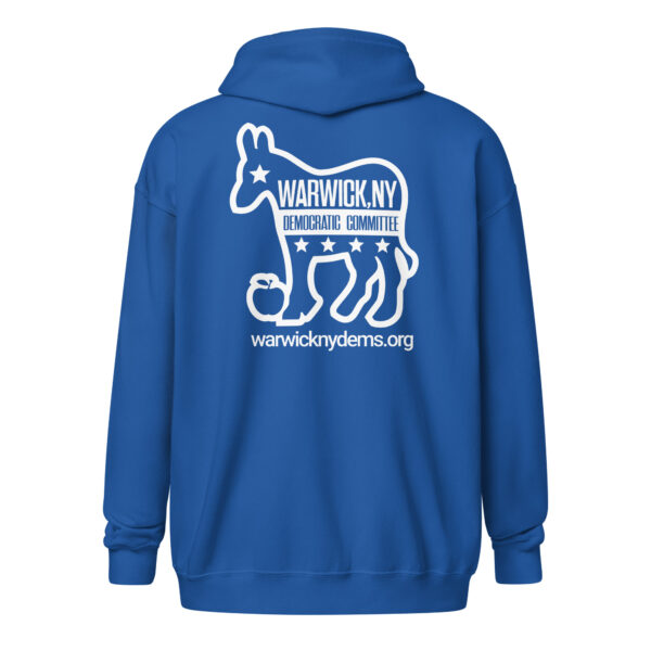 Warwick Democrats Zip-Front Hoodie (Unisex)