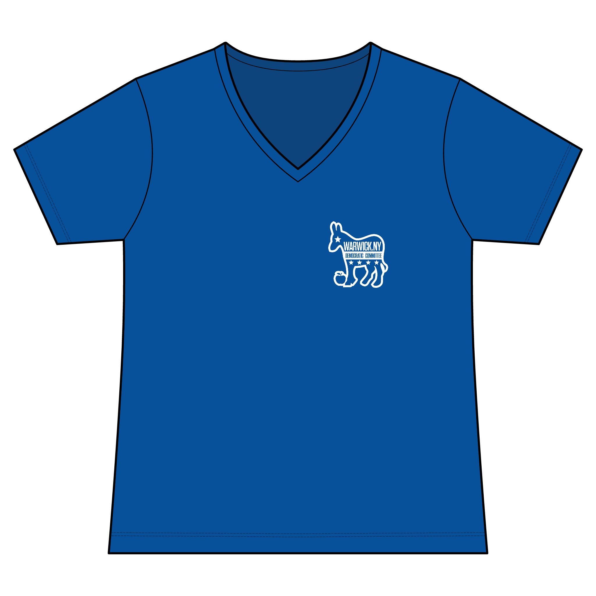 Dems T-Shirt - Women's V-Neck