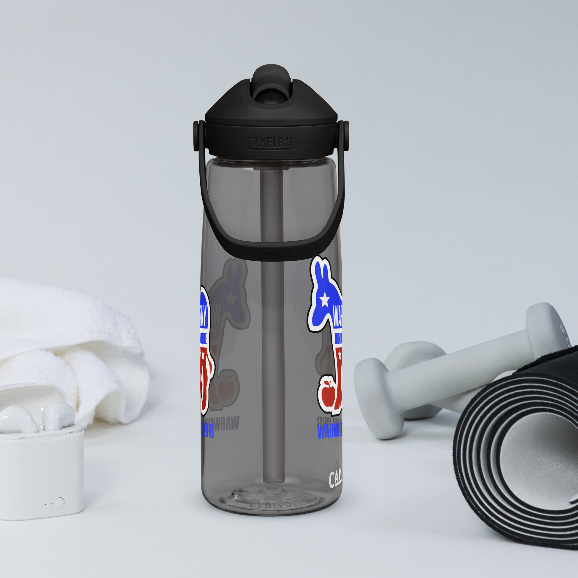 Flip straw water bottle - Image 5