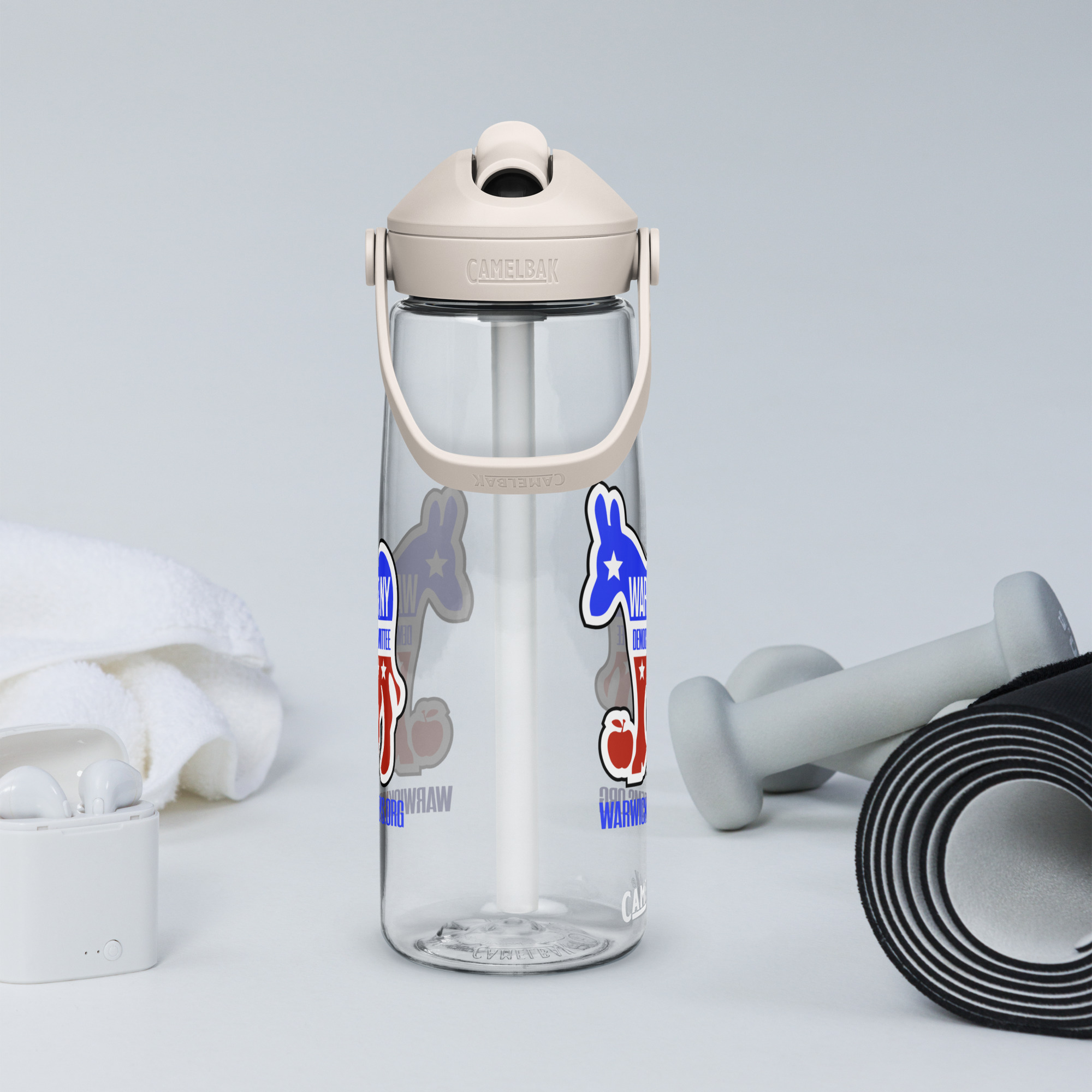 Flip straw water bottle - Image 8