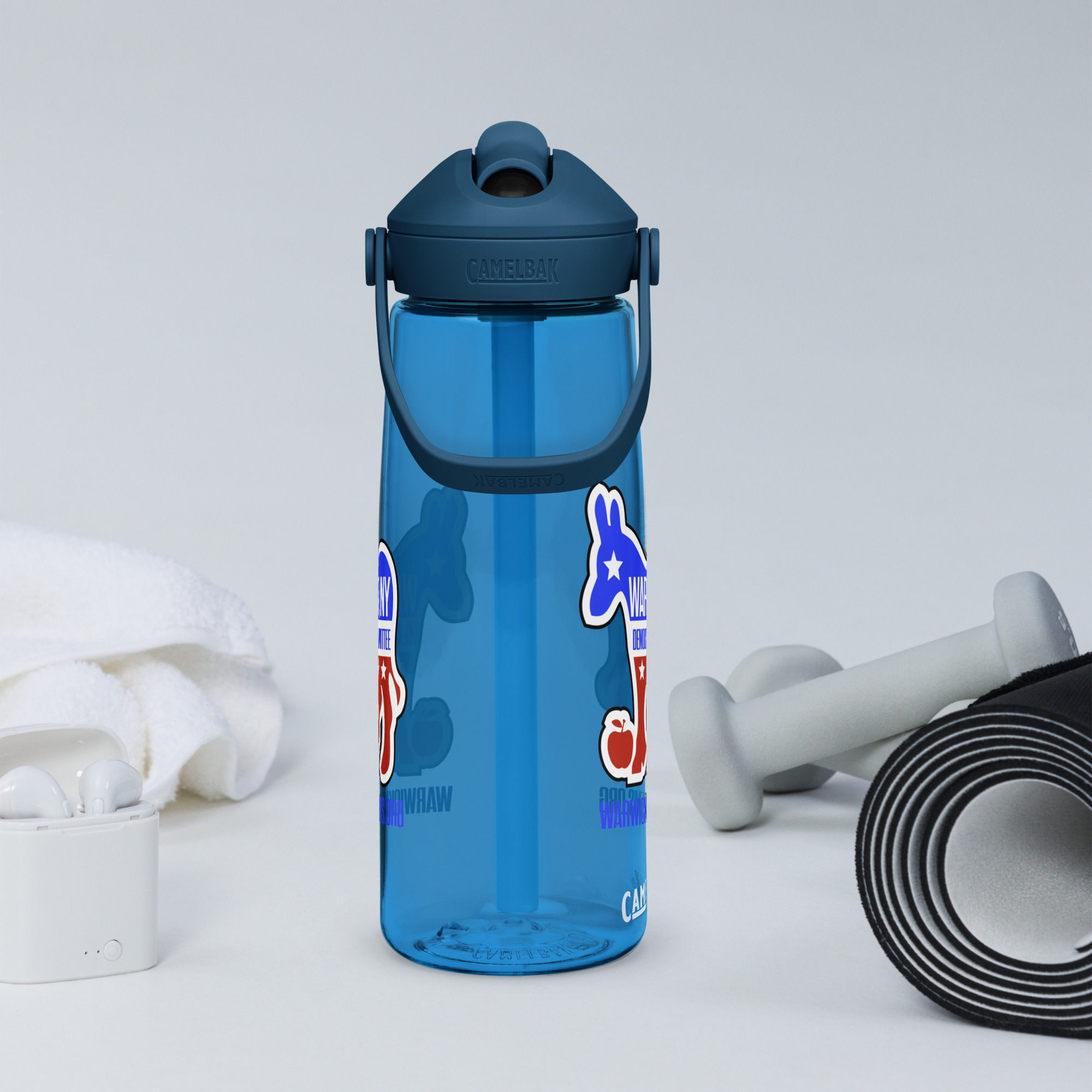 Flip straw water bottle - Image 2